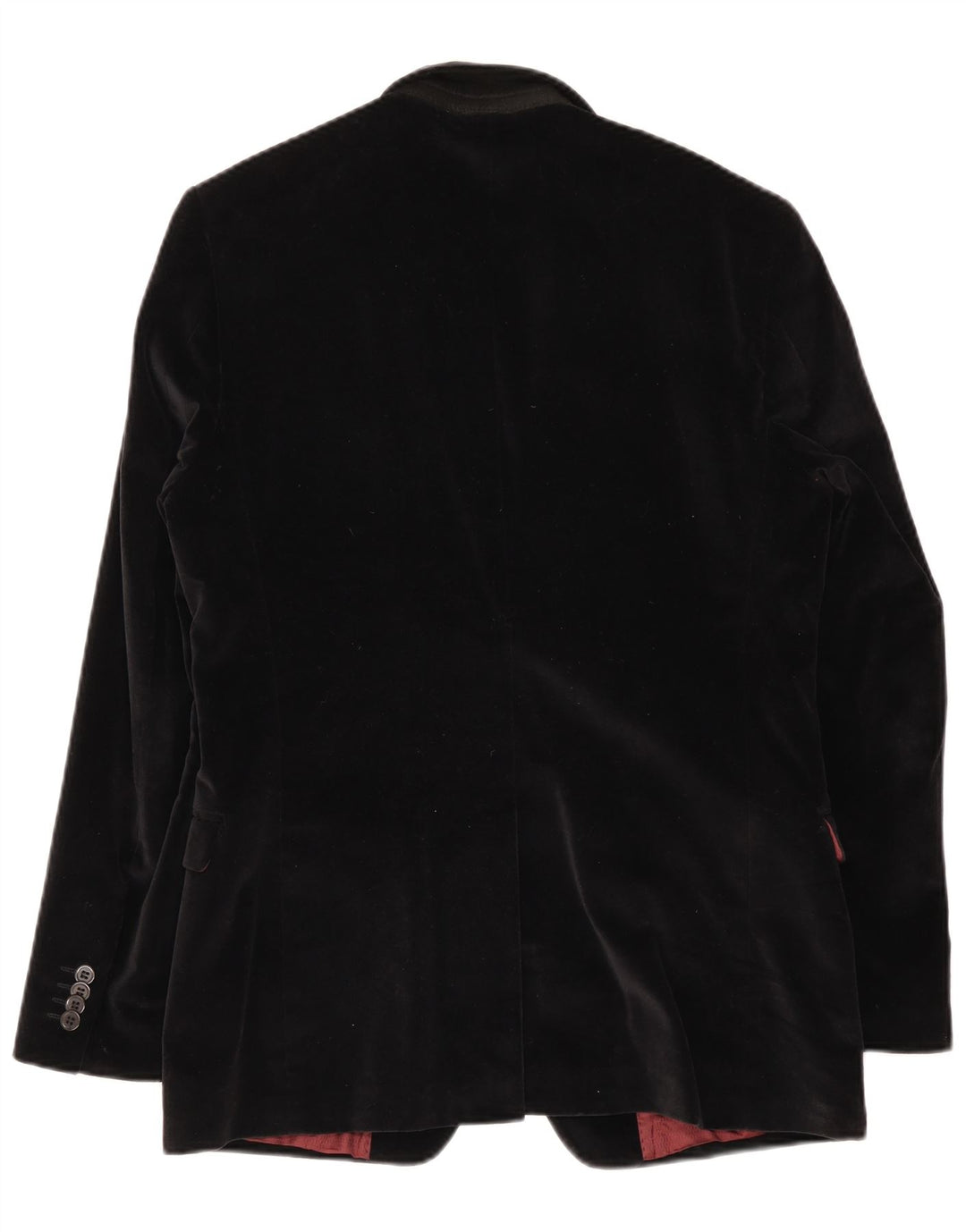 Conbipel Veste Blazer Homme Studio 2 Boutons Velours IT 52 Grand Noir Coton