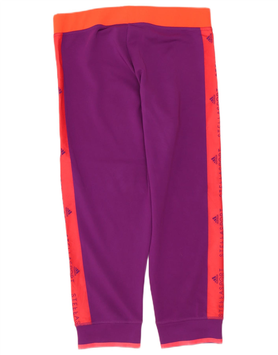 ADIDAS Leggings Climalite Graphic pour femme UK 12 Violet moyen Colourblock