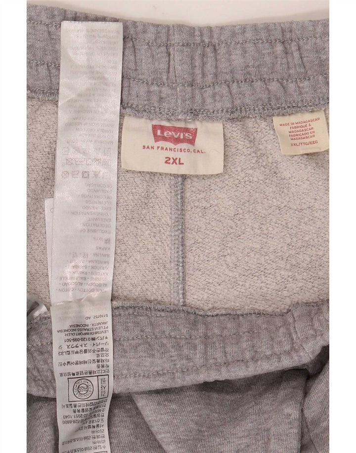 Levi's Pantalon de Survêtement Joggers 2XL Homme Gris Coton