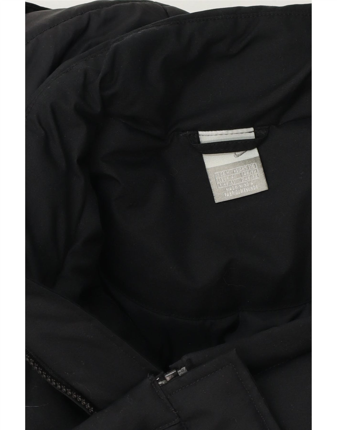 Nike Veste coupe-vent à capuche pour homme UK 38 Noir moyen