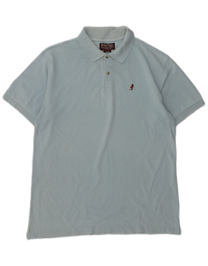 Marlboro Classics Polo Homme Grand Bleu Coton