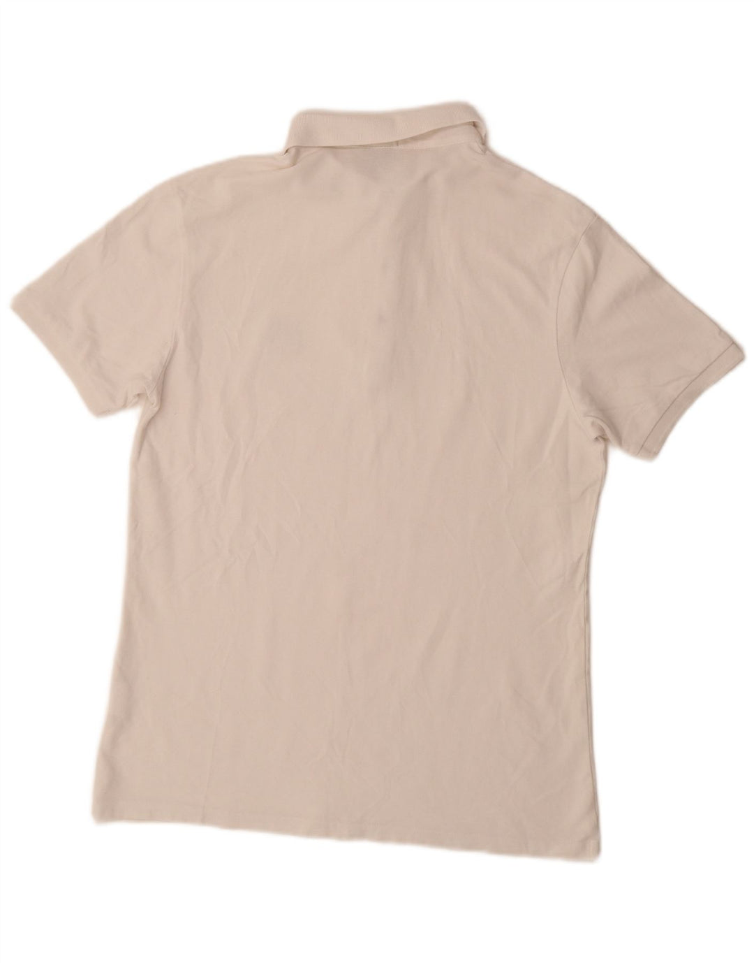 HUGO BOSS Polo Slim Fit Large Blanc Coton Homme