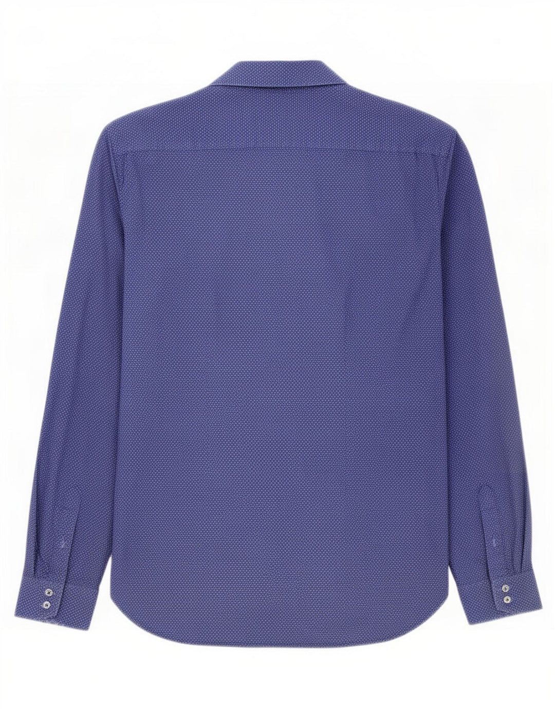 Ted Baker Chemise homme Taille 15 Coton tacheté bleu marine moyen