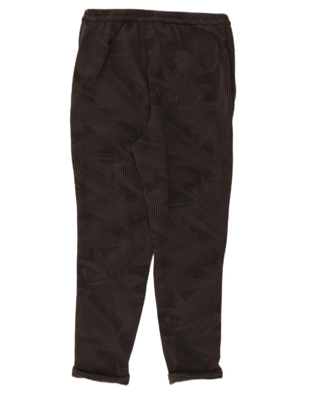 PUMA Mens Tracksuit Trousers Large Black Camouflage Cotton