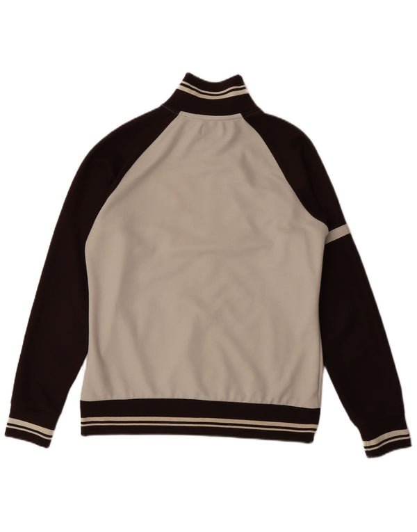 DIADORA Veste de Survêtement Femme IT 46 Large Blanc Colourblock