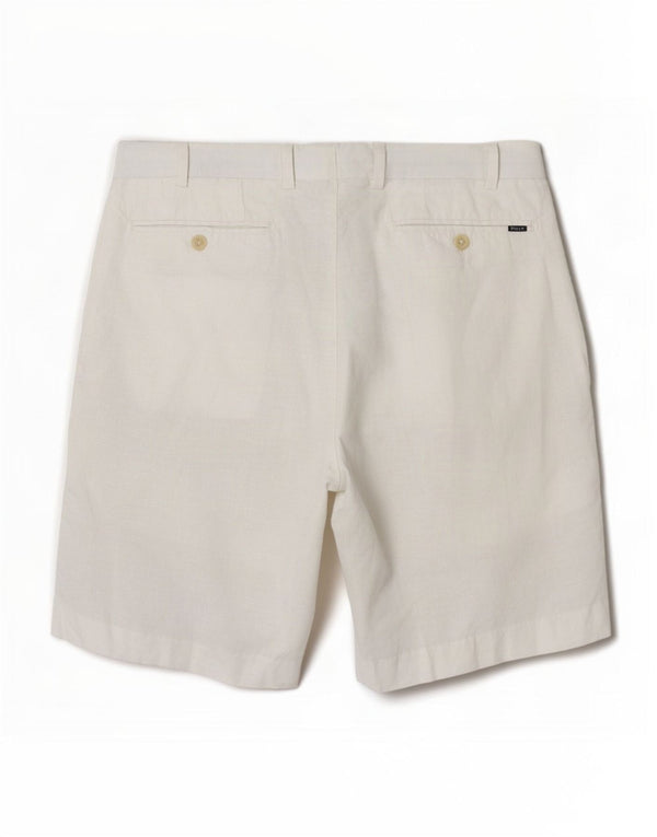 Polo Ralph Lauren Short chino coupe droite pour homme W34 Grand lin blanc