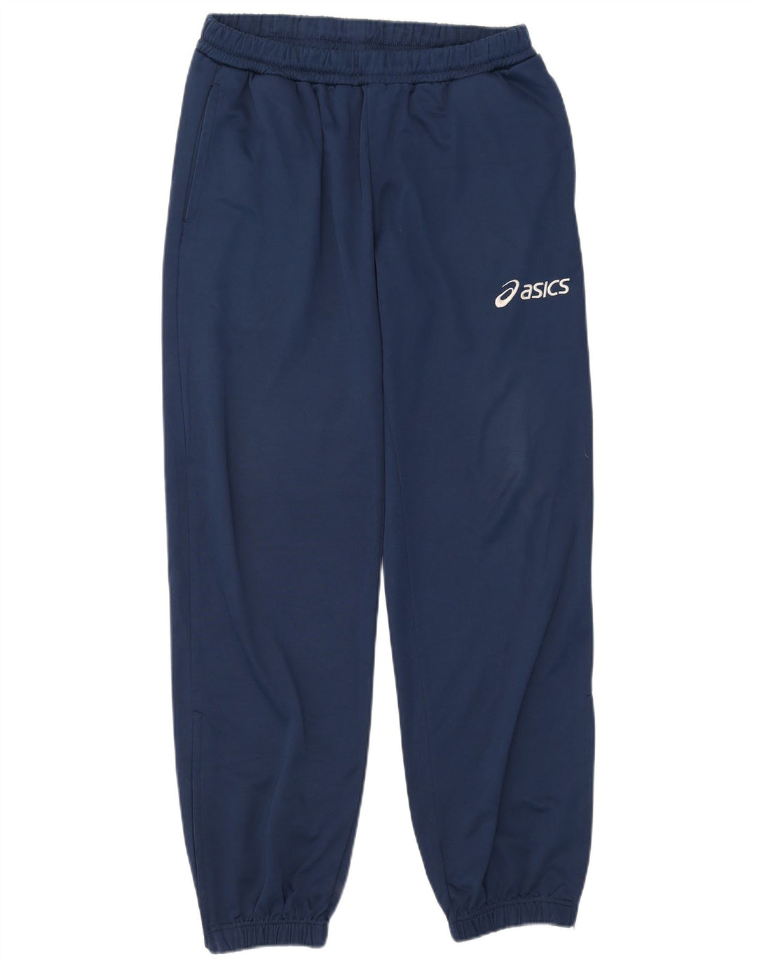 Asics Pantalon de survêtement pour homme Joggers Large Bleu Marine Polyester