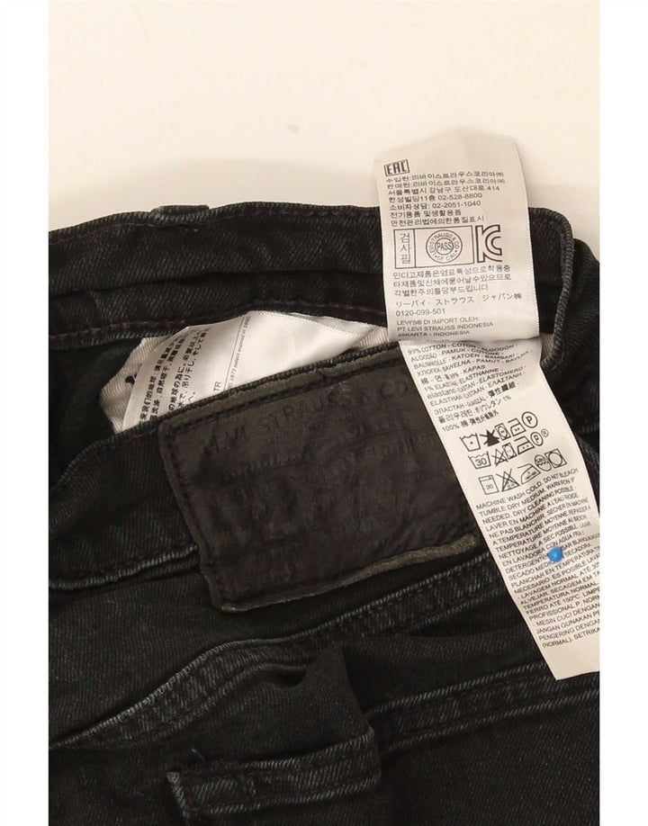 Levi's Jean Slim Homme W32 L30 Noir Coton