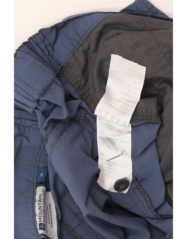 Mountain Warehouse Short cargo pour homme W36 en nylon bleu marine Taille L