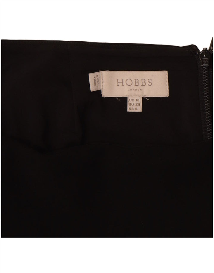 HOBBS Jupe droite pour femme UK 10 Small W28 L26 Noir Polyester