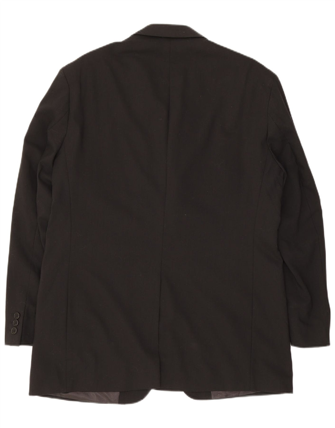 Marks & Spencer Veste blazer à 3 boutons pour homme UK 42 Grande laine vierge noire