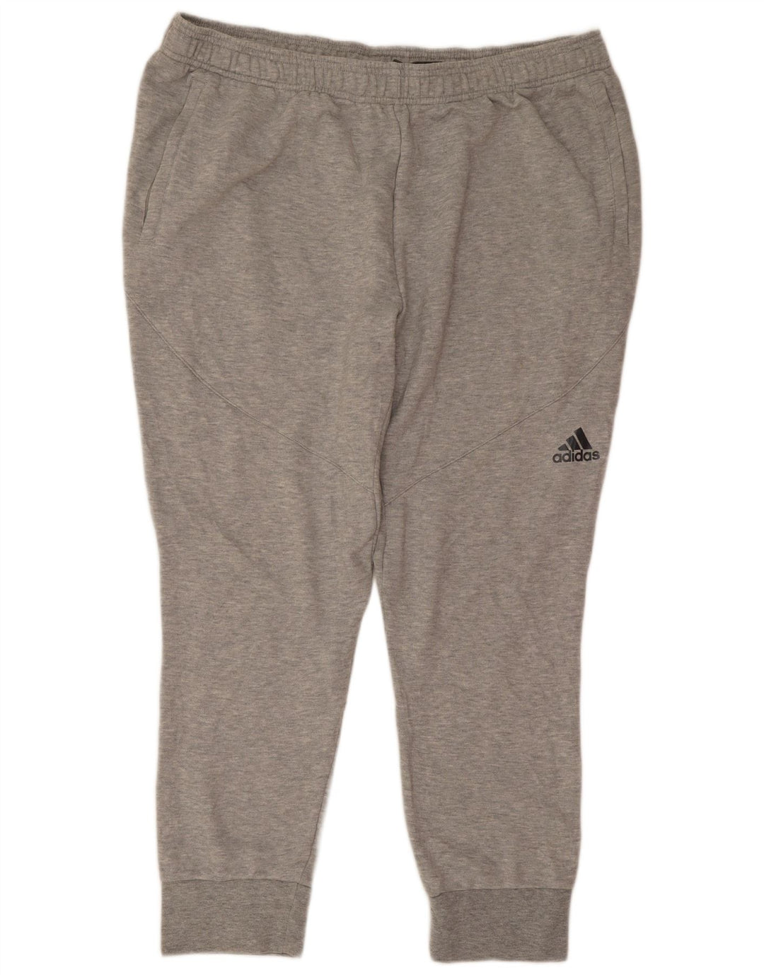 Adidas Pantalon de survêtement pour homme Joggers 2XL Gris Polyester