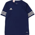 Adidas Garçons Climalite T-Shirt Top 11-12 ans Grand Bleu Marine Polyester
