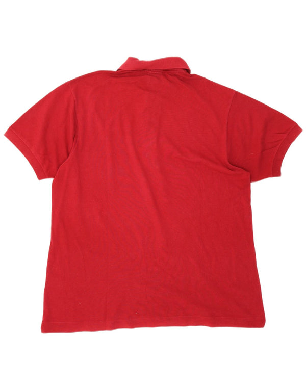 Lacoste Polo Homme Taille 6 XL Coton Rouge