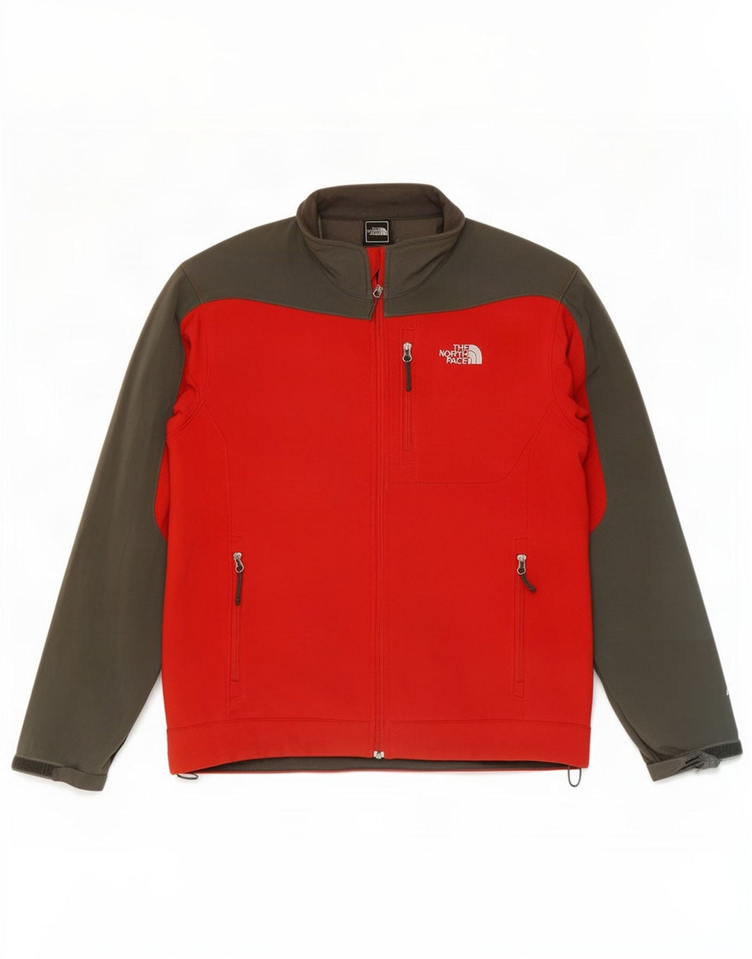 The North Face Veste coupe-vent pour homme UK 40 Large Rouge Colourblock