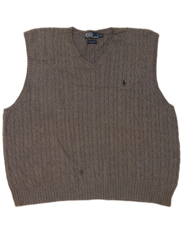 Polo Ralph Lauren Débardeur pour homme 2XL Gris Coton