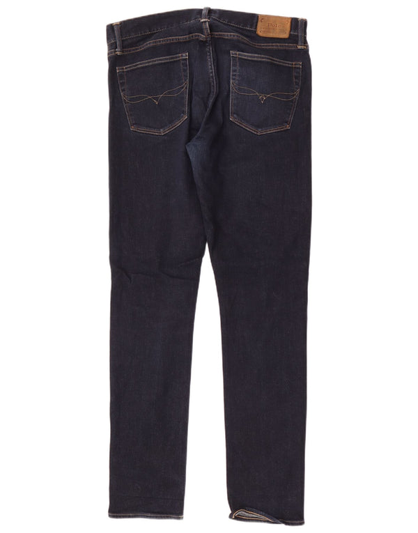 Ralph Lauren Jean skinny homme W33 L34 bleu marine coton