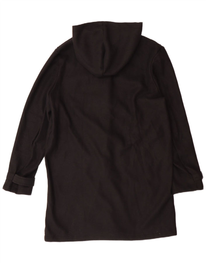 Duffle-coat à capuche pour femme UK 20 2XL Noir