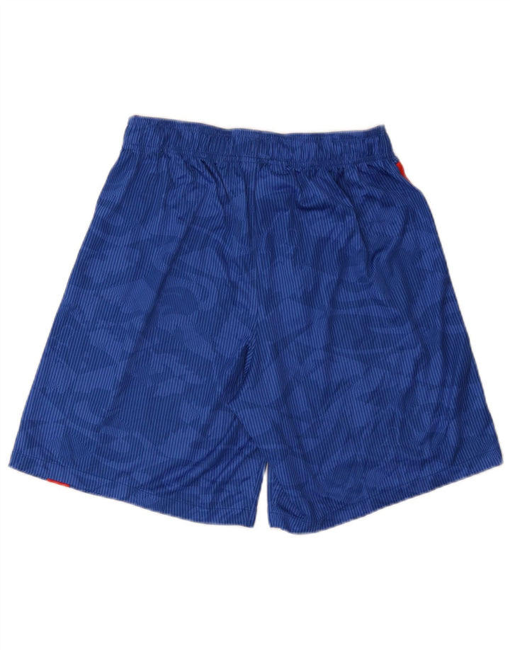 Nike Short de sport Dri Fit à motif abstrait pour homme - Large - Bleu color block