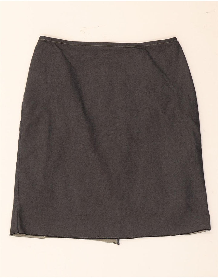Max & Co. Jupe crayon femme UK 8 Small W28 Acétate gris