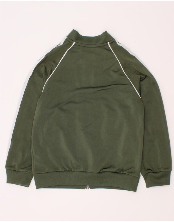 Adidas Veste de Survêtement Graphique Fille 2-3 Ans Vert Polyester
