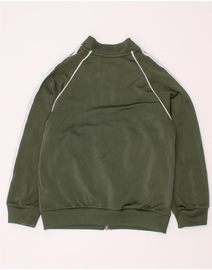 Adidas Veste de Survêtement Graphique Fille 2-3 Ans Vert Polyester