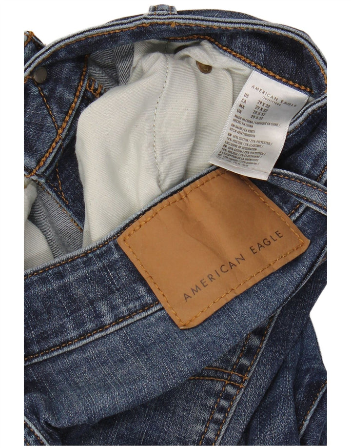 AMERICAN EAGLE Womens Slim Jeans W29 L32 Blue Cotton