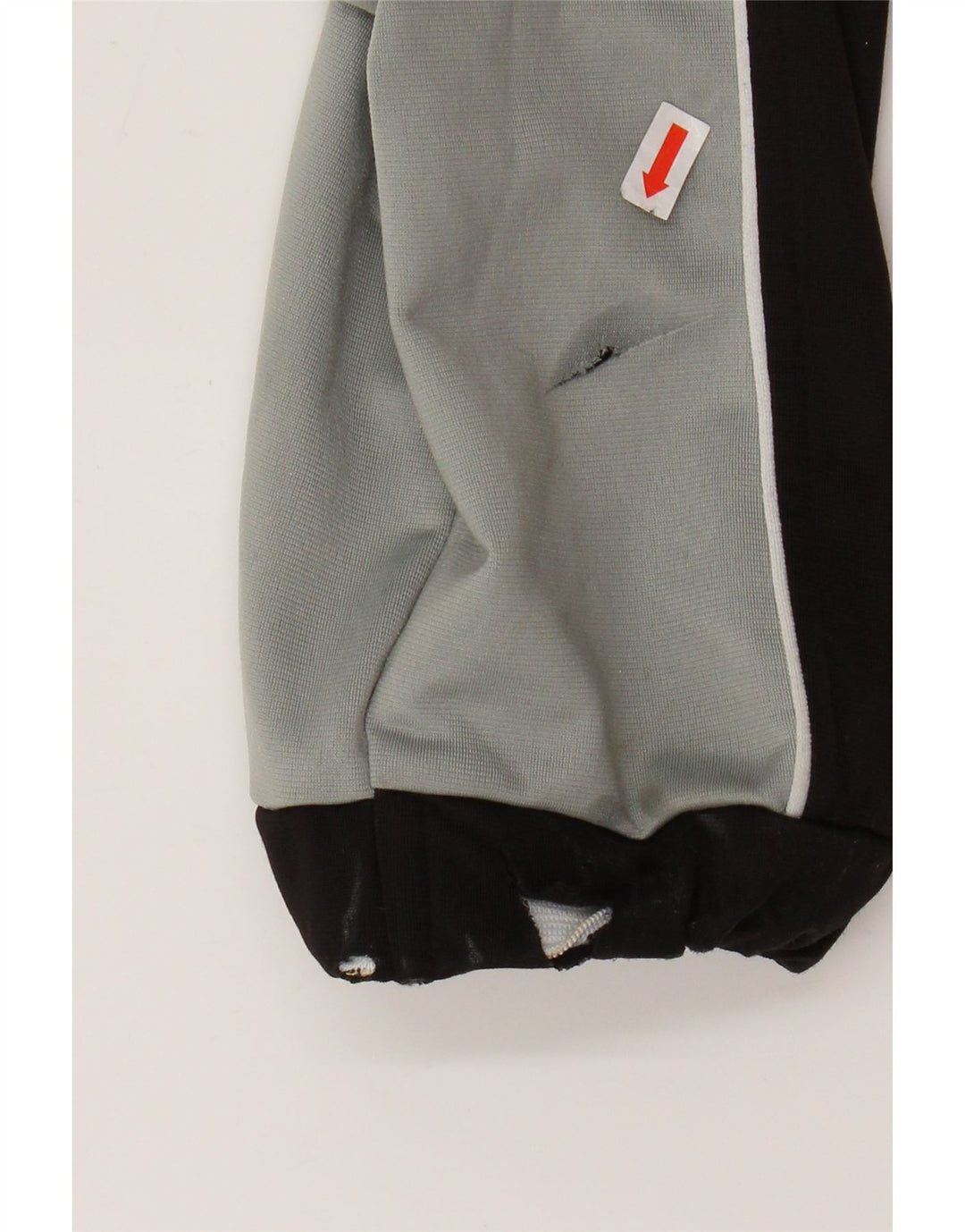 ASICS Sweat à capuche zippé pour homme XL Gris Colorblock