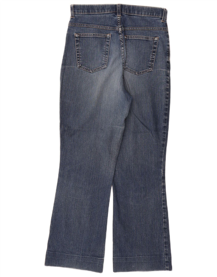 Marks & Spencer Jean bootcut pour femme UK 12 Medium W28 L29 Bleu Coton