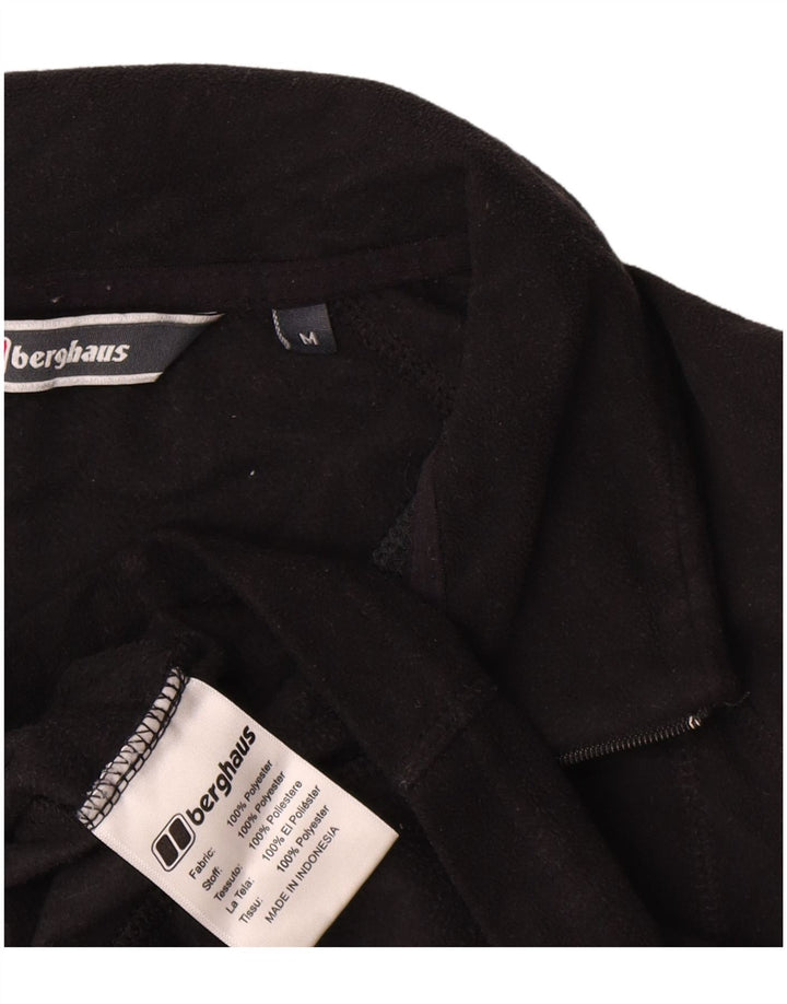 Berghaus Pull Polaire Col Zippé Homme Noir Moyen Polyester
