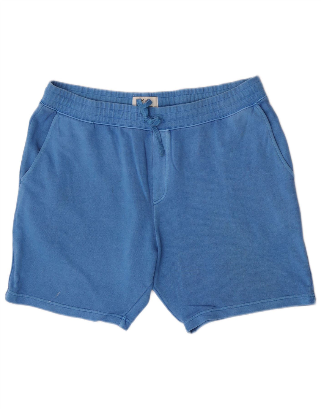 Marks & Spencer Short de sport coupe classique pour homme XL en coton bleu