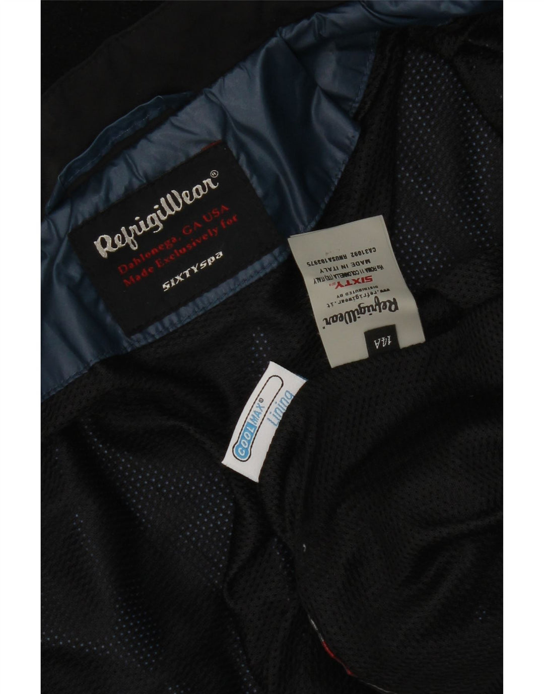 Refrigiwear Blouson Bomber Garçon 13-14 ans Bleu Marine Colorblock Polyester