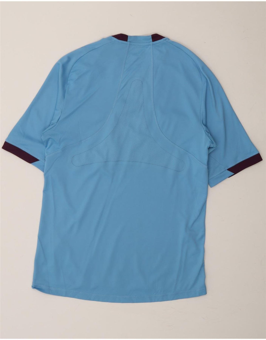 ADIDAS Mens Climacool T-Shirt Top Medium Blue Polyester Vintage Adidas and Second-Hand Adidas from Messina Hembry 