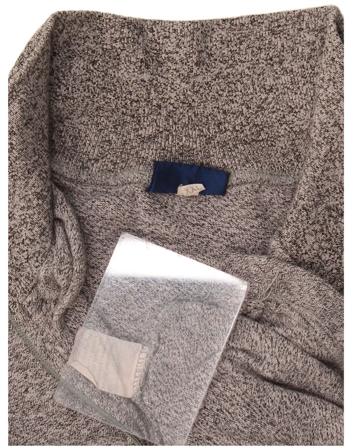 ASICS Haut graphique à col zippé pour hommes à manches longues 2XL Gris