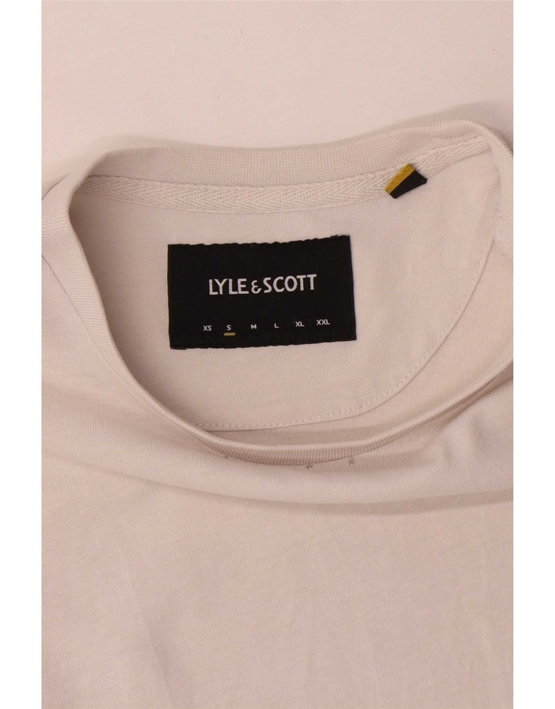 Lyle & Scott T-Shirt Homme Petit Blanc Coton