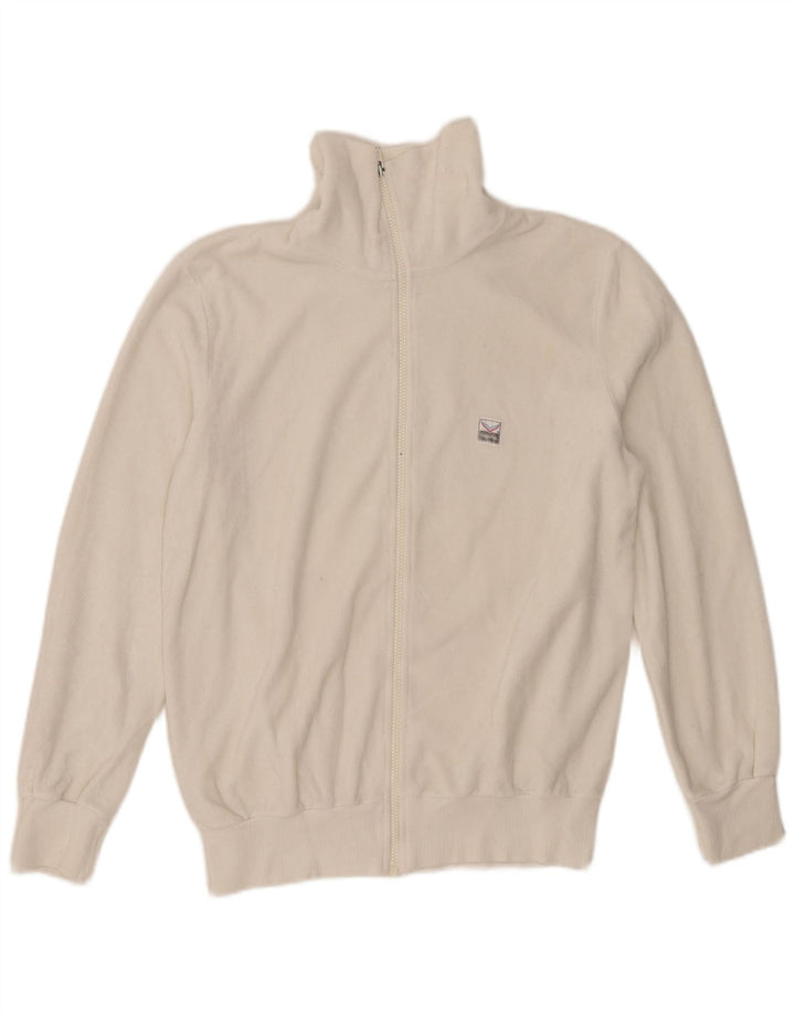 Trigema Veste de survêtement pour homme Petit coton blanc