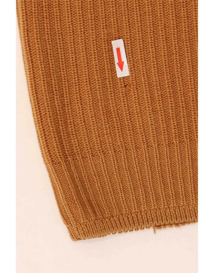 Joop Pull col rond homme IT 50 laine marron moyen
