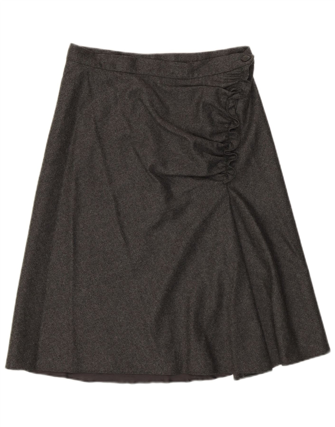 Aspesi Jupe Trapèze Femme IT 42 Medium W28 Laine Grise