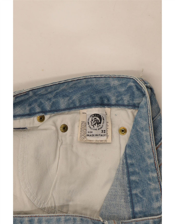 Jean Bootcut Femme Diesel W32 L34 Bleu Coton