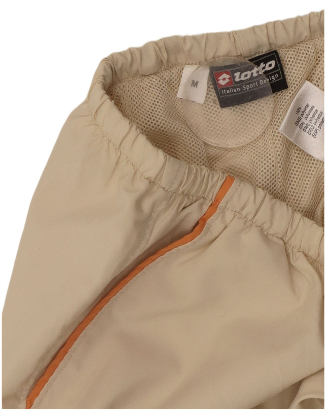 Lotto Pantalon De Survêtement Homme Beige Moyen Polyester