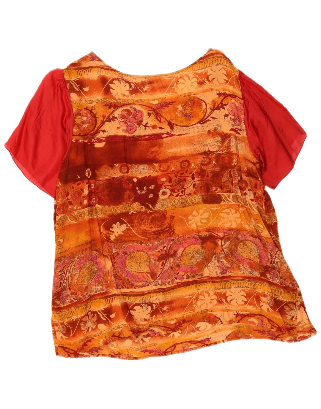 Luisa Spagnoli Chemisier pour femme UK 16 Grand motif floral multicolore