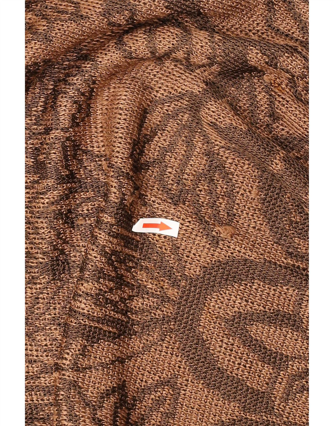 Magic Robe pull sans manches pour femme IT 42 Viscose florale marron moyen
