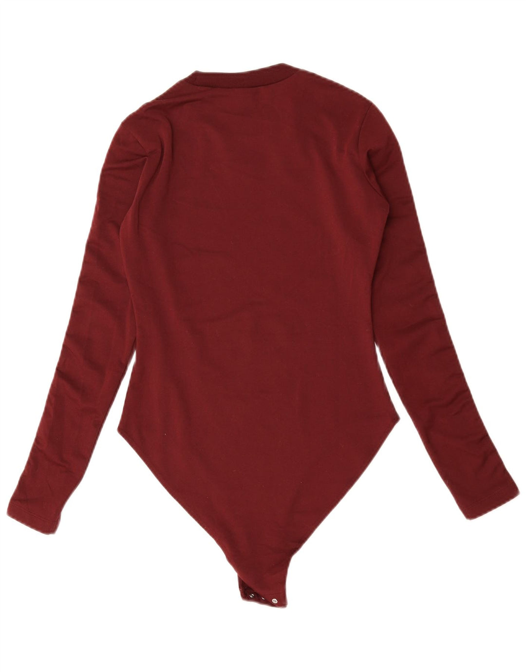 ADIDAS Body à manches longues pour femme UK 8 Small Bordeaux Polyester