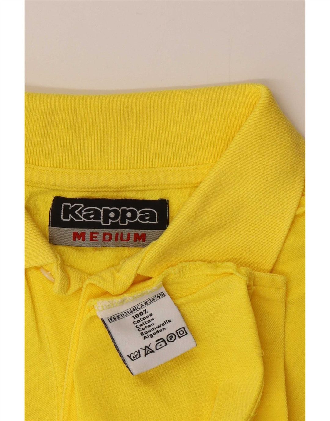 Adidas Polo Homme Coton Jaune Moyen