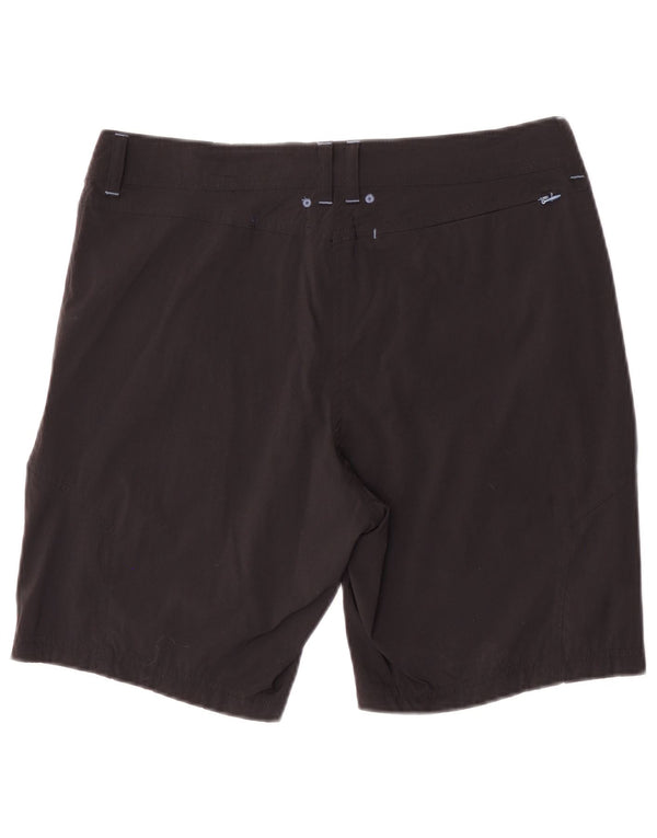 Weird Fish Short de randonnée pour femme UK 10 Small W30 Noir