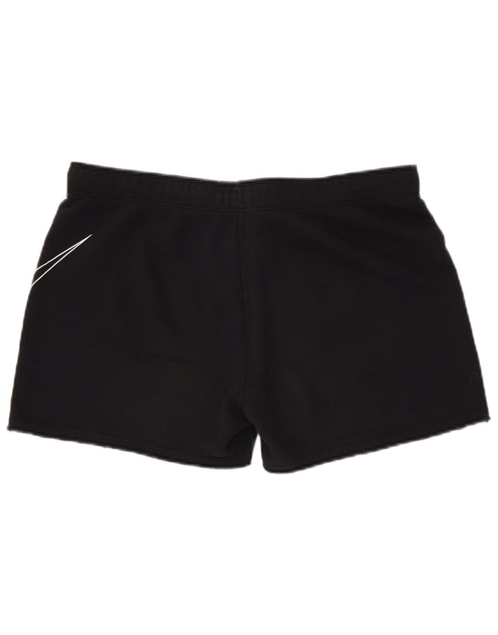 NIKE Short de sport graphique pour homme en coton noir moyen