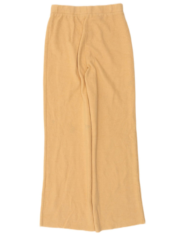 ZARA Pantalon de survêtement pour femme UK 8 Small Beige