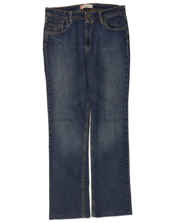 Levi's Jean Droit 627 Femme W32 L30 Bleu Coton