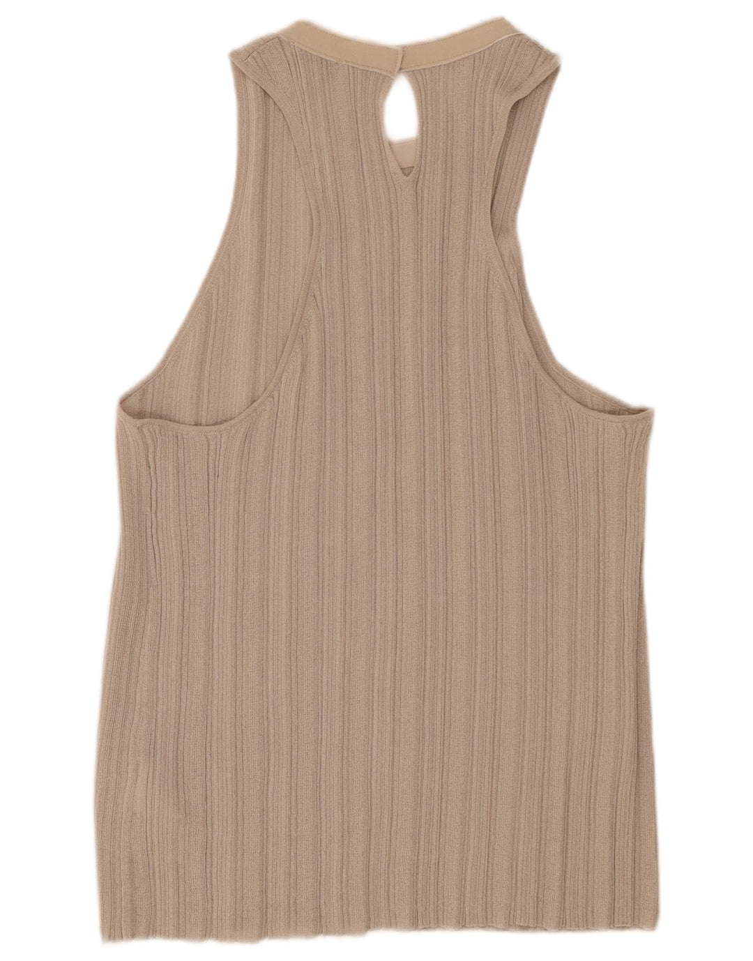 Cos Débardeur Femme UK 16 Large Gris Acétate