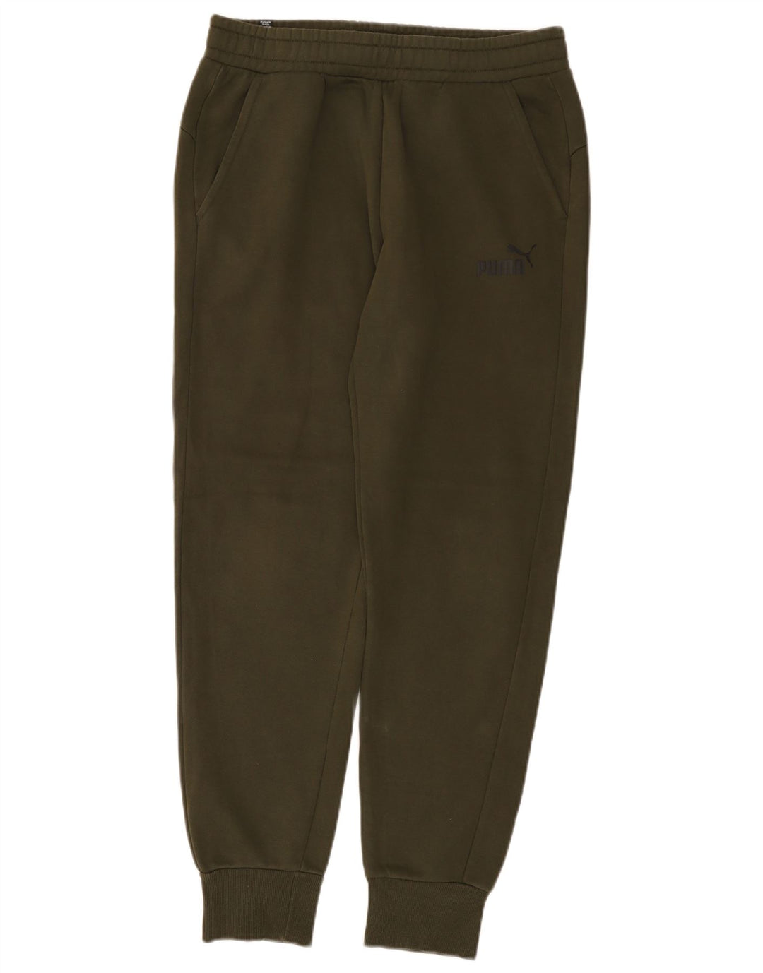 Puma Pantalon de Survêtement Joggers Homme Kaki Moyen Coton